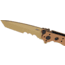 CRKT M16?10 Folding Knife, 3.03in, D2 Tool Steel Blade, Tanto Blade, Tan G10 Handle, M16-10DZ