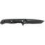CRKT M1610-SS Carson EDC Stainless Steel Tanto Folder Knife, Triple Point, Black EDP Blade M16-10KS