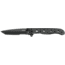CRKT M1610-SS Carson EDC Stainless Steel Tanto Folder Knife, Triple Point, Black EDP Blade M16-10KS