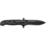 CRKT M21 Folding Knife, Drop Point Tri-Point Combo Edge, Blk TitanNitride Blade/Handle M21-14SF