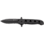 CRKT M21 Folding Knife, Drop Point Tri-Point Combo Edge, Blk TitanNitride Blade/Handle M21-14SF
