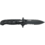 CRKT M21 Folding Knife, Drop Point Veff Combo Edge, Black TitanNitride Blade/Handle M21-14SFG