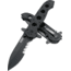 CRKT M21 Folding Knife, Drop Point Veff Combo Edge, Black TitanNitride Blade/Handle M21-14SFG