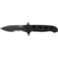 CRKT M21 Folding Knife, Drop Point Veff Combo Edge, Black TitanNitride Blade/Handle M21-14SFG
