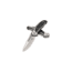 CRKT Panache, Designed By Ken Onion in Kaneohe, Folding Knife W/Frame Lock, 3.67in, Plain Edge, Satin Finish, inlay - Black Carbon Fiber Handle, K530TXP