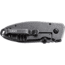 CRKT Squid Folding Knife with Black Stonewash Blade, Black 2490KS