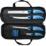 Cuda 6 pc Knife and Sharpener Set w/Case 18133