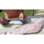 Cuda AquaTuff Fillet Knife with Blade Cover, Blue, 6in, 23045