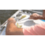 Cuda AquaTuff Fillet Knife with Blade Cover, Blue, 7in, 23064
