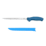 Cuda AquaTuff Fillet Knife with Blade Cover, Blue, 9in, 23047
