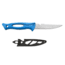 Cuda Bait/Utility Knives with Blade Covers, Bucket of 24 pcs, Blue/Grey, 4in, 23083