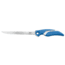 Cuda Knives Cuda 7 in Fillet With Sheath Fixed Blade Knife, 7in, German 4116 Steel, Standard Edge, Blue, Synthetic Handle, 18124