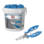 Cuda Pliers, Bucket of 20 pcs, Blue, 5in, 23085