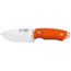 Cudeman 115 Quality Fixed Blade Knife, 9 cm, Bohler N-695 Steel, Orange G10 w/ Black Liners, 115-J
