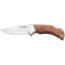Cudeman 324 Quality Folding Knife, 9.5 cm, Molybdenum Vanadium, Satin Olive Wood, 324-L