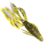 Culprit Flutter Craw, 4in, 6 Pack, Molting Craw, IB406-236