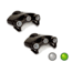 Cyclops Orion Hat Clip Light 3 LED 2 Pack w/ White and Green LEDS CYC-HC1WGPK
