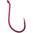 Daiichi Octopus Hook, Standard Point, Wide Gap Offset, Up Eye, Bleeding Bait Red, Size 4/0, 5 per Pack, D16Z-4/0