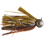 Daiwa Evergreen IR Finesse Jig, 5/16oz, 2/0 Hook, Dk Grn Pumpkin Brn Craw, IR-516-138