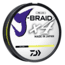 Daiwa J-Braid X4 Braided Line w/ Filler Spool, 150yd, 30lb, Fluorescent Yellow, JB4U30-150FY