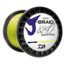 Daiwa J-Braid X4 Braided Line w/ Filler Spool, 300yds, 6lb, Fluorescent Yellow, JB4U6-300FY
