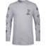 Dakine Evil Shred Long Sleeve - Mens, Grey Heather, Small, 10002126-GRYHEATHER-91M-S