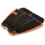 Dakine John John Florence Pro Surf Traction Pad, Black / Orange, One Size, 10002289-BLK/ORANGE-91X