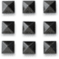 Dakine Pyramid Studs, Black, One Size, 10001555-BLACK-81M-OS