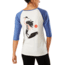 Dakine Rikki 3-4 Baseball Tee, HORIZON, XS, 10001628-OIZO-XS