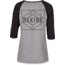 Dakine Rikki 3/4 Baseball Tee - Womens, Black, Extra Large, 10001628-BLACK-91M-XL