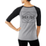 Dakine Rikki 3/4 Baseball Tee - Womens, Black, Extra Large, 10001628-BLACK-91M-XL