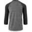 Dakine Roots Raglan Loose Fit 3-4 Sleeve, BLACK HEATHER, XL, 10001665-LKETE-XL