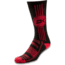 Dakine Singletrack Crew Sock, Black/Red, Medium/Large, D.100.5556.069.ML