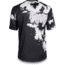 Dakine Thrillium Short Sleeve Jersey, Black / White, Small, 10002234-BLACK/WHIT-S