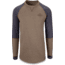 Dakine Union Mid Weight Crew - Mens, Tarmac / Black Heather, XL, 12516-TBLH-XL