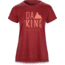 Dakine WomenS Da Mtn S-S Tech T, HEATHER BURGUNDY, XS, 10001872-ETE-XS