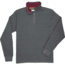 Dakota Grizzly Quinton Half Zip Flannel - Men's, Extra Large, Charcoal, D1201XL