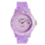 Dakota Watches Fusion Color Link, Purple Dial &amp; Plastic Link Band 3039-9