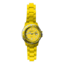 Dakota Watches Fusion Color Link, Yellow Dial &amp; Plastic Link Band 3038-0