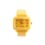 Dakota Watches Fusion TV, Yellow Dial &amp; PVC Band 5374-4