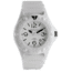 Dakota Watches Sport Diver, White Dial, White PU Strap 2137-2