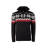 Dale of Norway Myking Sweater - Mens, Black / Raspberry / Off White, Extra Large, 93141-F-XL