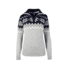 Dale of Norway Myking Sweater - Womens, Light Charcoal / Off White / Navy, Extra Large, 93011-C-XL