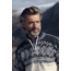 Dale of Norway Vail Sweater, Off White/Smoke/Midnight Navy/Navy/Blue Shadow, Extra Large, 90331-A-XL