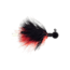 Danielson Blackhawk Steelhead Jig 1/4oz Black/Red/Black, JGSH14BR