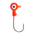 Danielson Jighead, Flourescent Red, 1/8oz, JH18FR