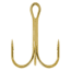 Danielson Treble Hook Single Bag, Gold, Size 16, 582SP-16