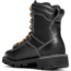 Danner Womens Quarry USA 7in Alloy Toe Boots, Black, 5M, 17325-5M