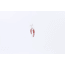 Dardevle Lil Devle Spoon, 1 1/8in, 1/8oz, Red/White Stripe, Brass Back, 1318