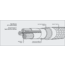 Dark Energy USB C to C Paracord Cable, Black, IND-CCC03BKBK